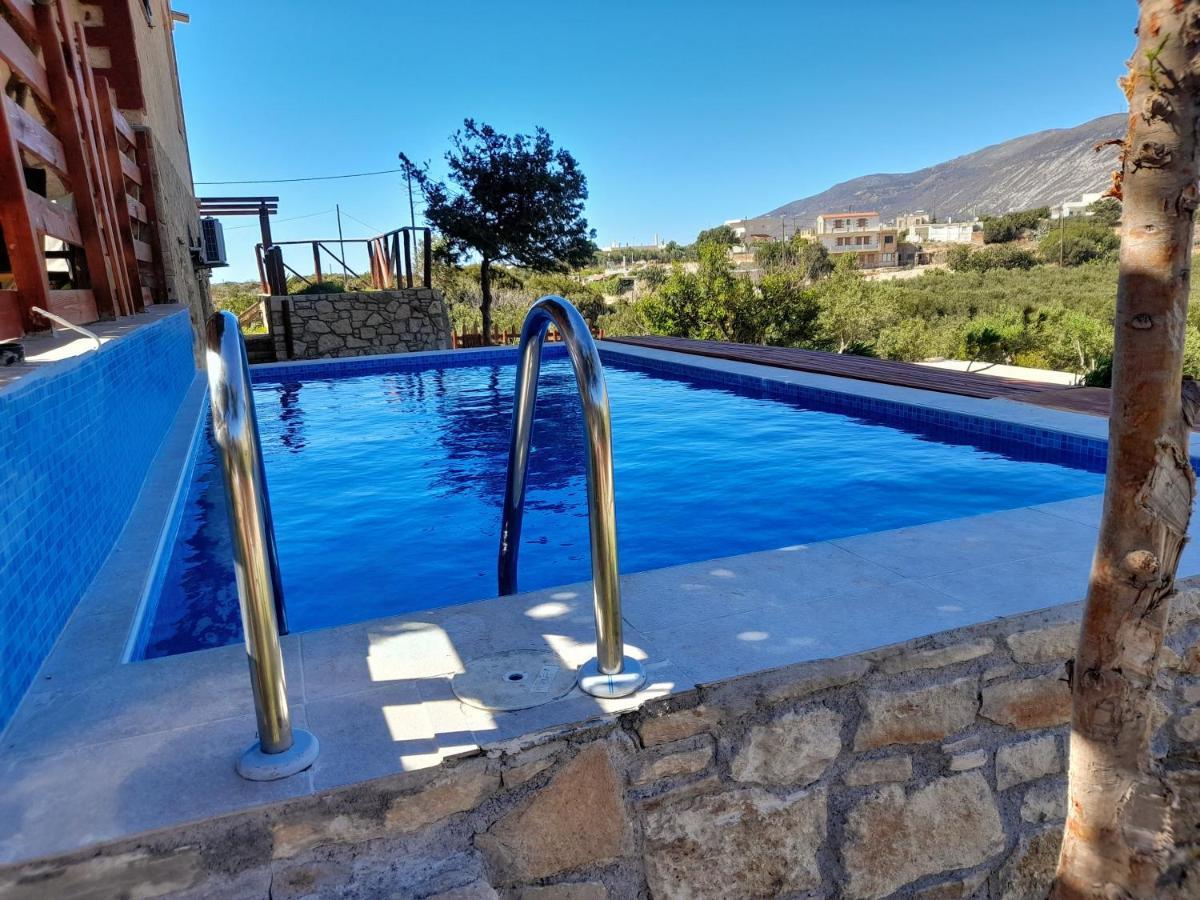 Villa Evenos Of 3 Bedrooms - Irida Country House Of 2 Bedrooms With Private Pools Elafonisi Exteriér fotografie