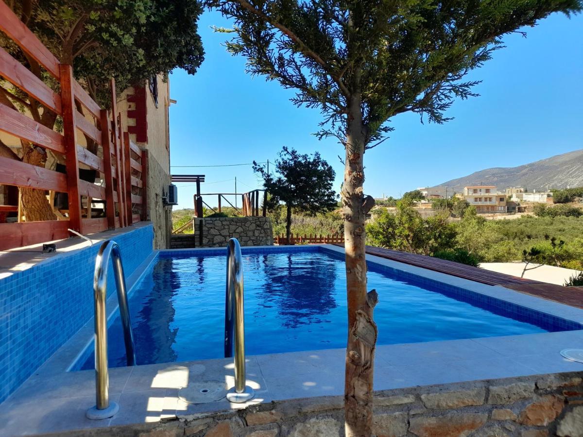 Villa Evenos Of 3 Bedrooms - Irida Country House Of 2 Bedrooms With Private Pools Elafonisi Exteriér fotografie
